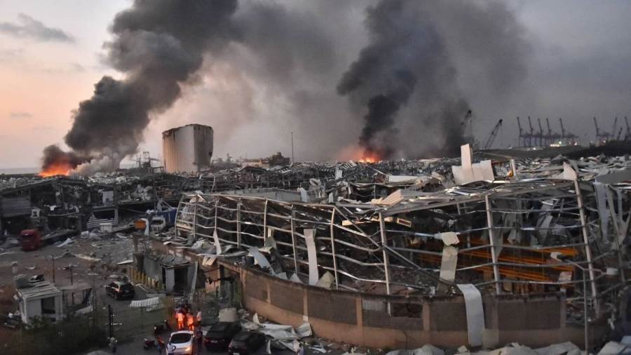   شركة متفجرات تكشف مفاجآت صادمة عن حادث انفجار بيروت