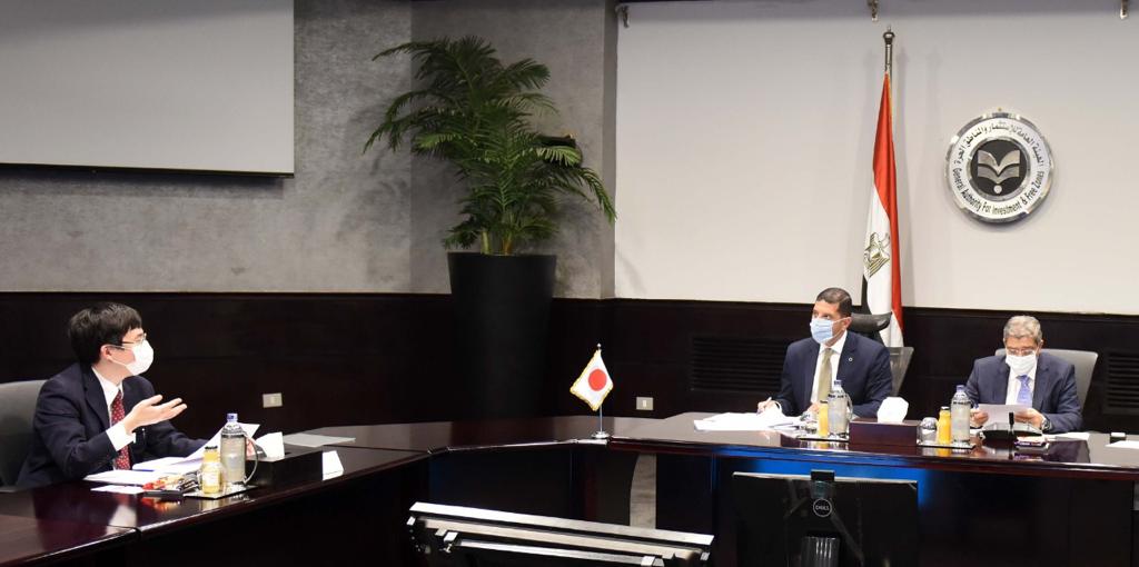   رئيس هيئة الاستثمار يستقبل رئيس مجلس الأعمال المصري الياباني وممثلي كبرى المؤسسات اليابانية في مصر