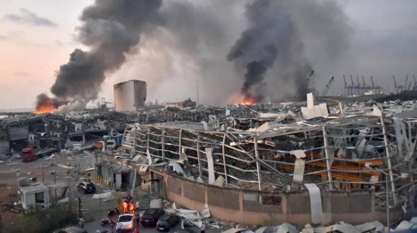   مصادر أمنية: انفجار مرفأ بيروت أحدث حفرة بعمق 43 مترا