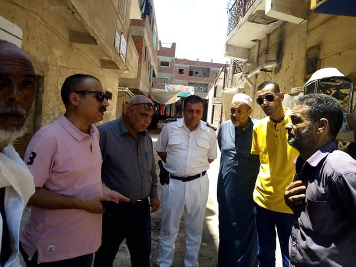   تحرير محاضر «بيئة» لأصحاب الخزانات في ميدان أبوصوير
