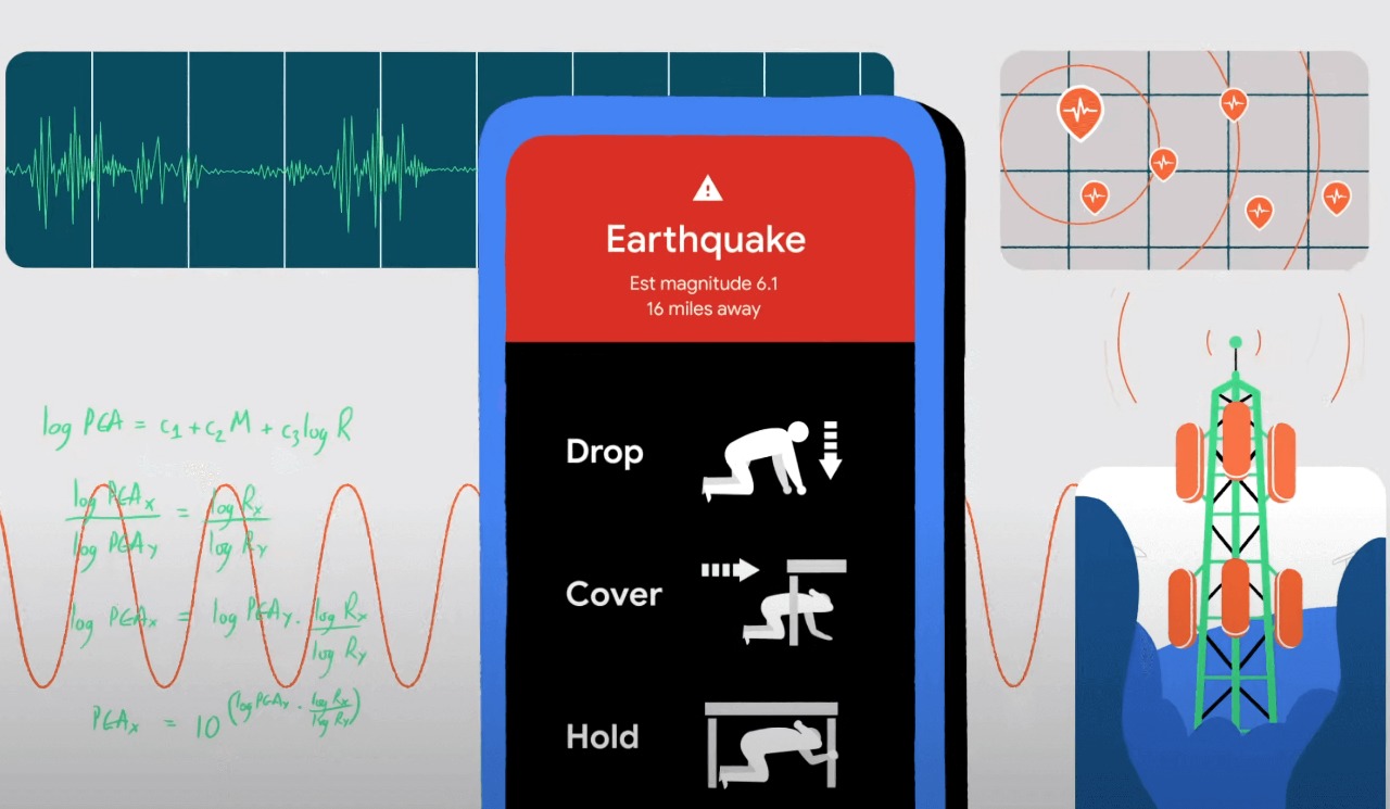   «جوجل» تطلق نظام إنذار يعمل على هواتف أندرويد لرصد الزلازل قبل الهزات الأرضية