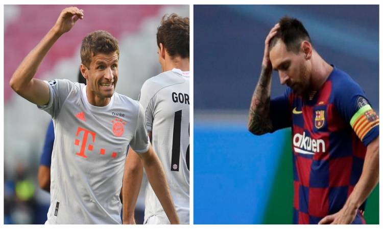   بايرن ميونخ يكتسح برشلونة بثمانية أهداف ويتأهل لنصف نهائي دوري الأبطال