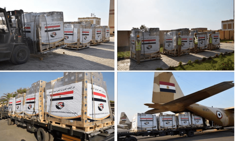   مصر تواصل إرسال مساعدات لمتضررى السيول بالسودان