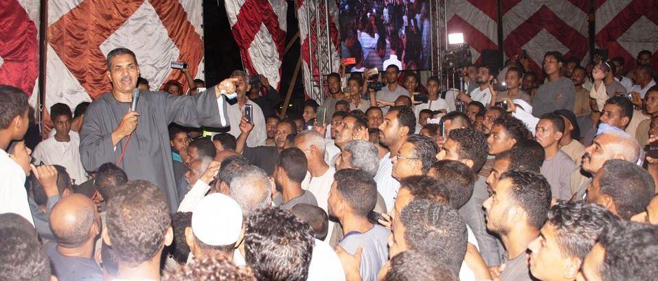   قنا تشهد أكبر «حشد جماهيرى» فى صعيد مصر دعما لمرشح حزب «الشعب الجمهورى» فى انتخابات إعادة «الشيوخ»