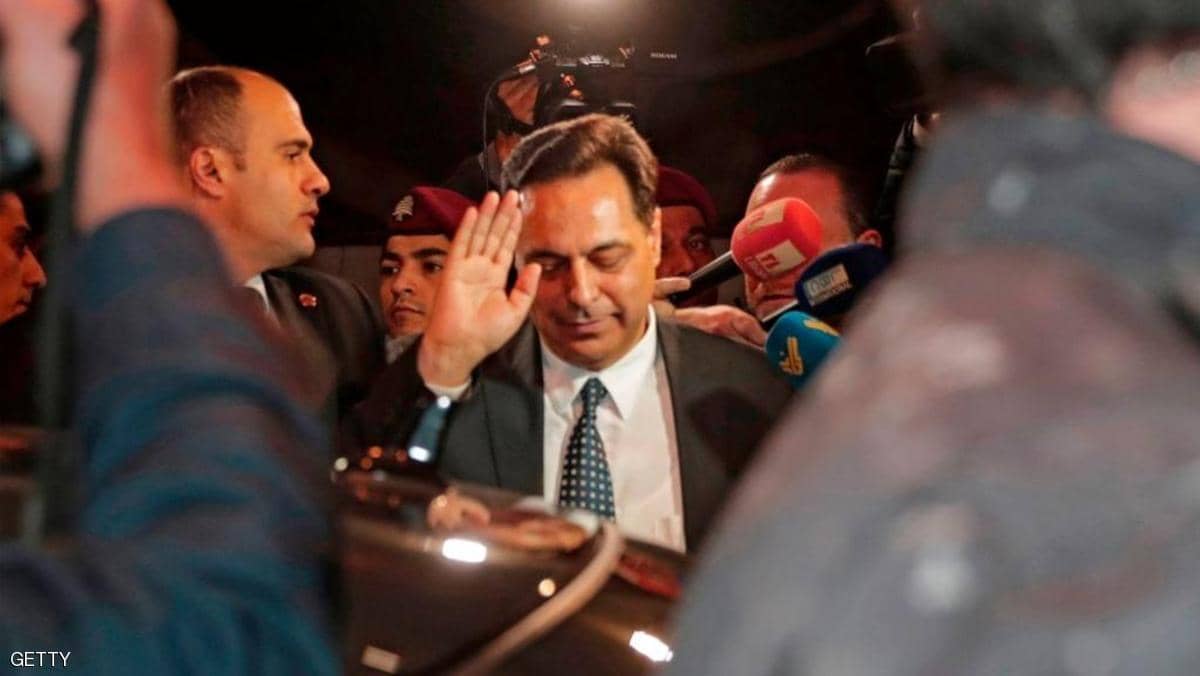   استقالة الحكومة اللبنانية برئاسة حسان دياب