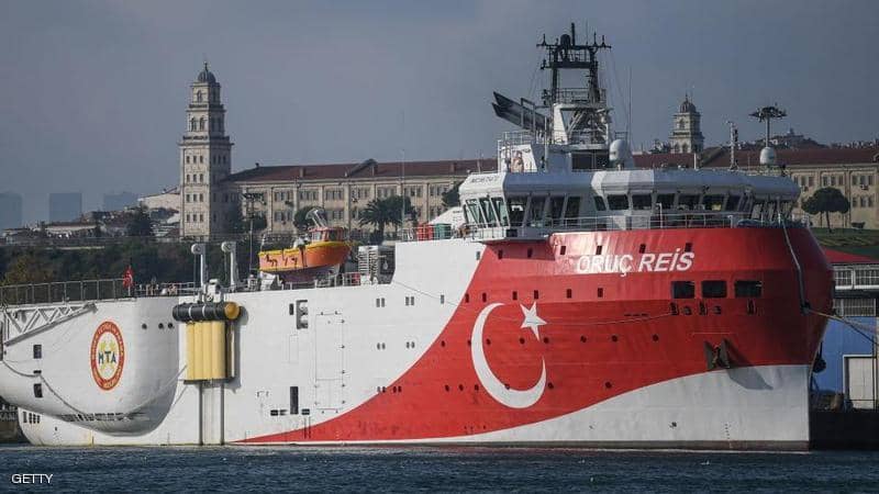   عاجل || سفينة التنقيب «أوروتش رئيس» تغادر موانى تركيا تتجه إلى شرق المتوسط مجددًا