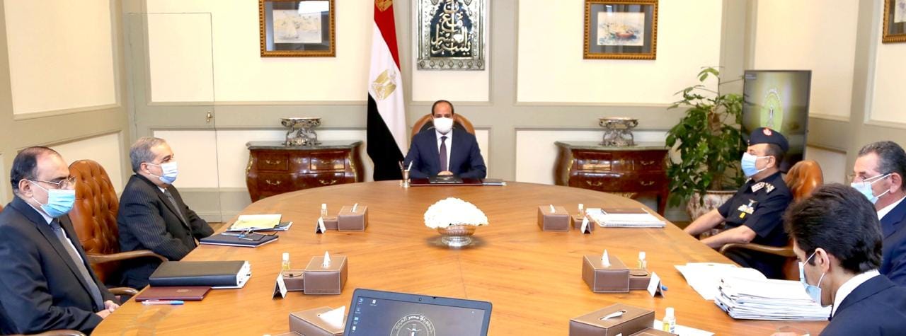   الرئيس السيسى يتابع الموقف التنفيذي لمشروع مستقبل مصر «بمنطقة الضبعة»