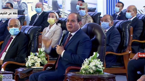   الرئيس السيسى: «إوعوا يا مصريين.. هناك دولة مدمرة تحتاج 440 مليار دولار لإعادة إعمارها»