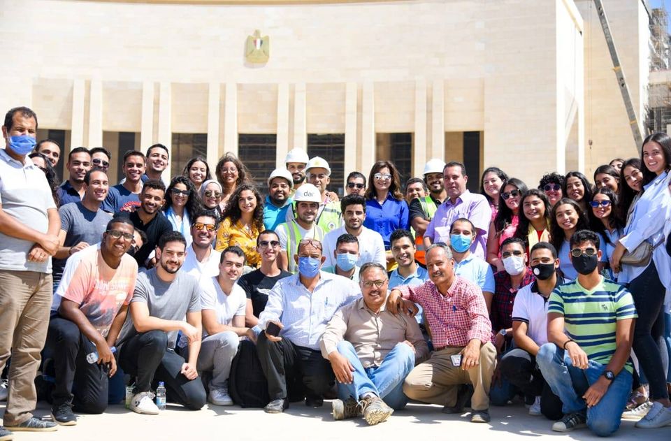   وزارة الهجرة تنظم زيارة لوفد الشباب الدارسين بالخارج إلى العاصمة الإدارية || صور