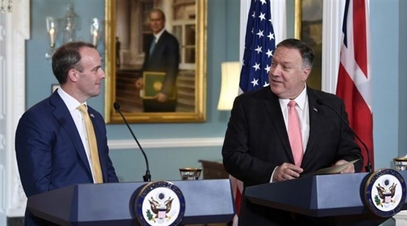   وزيرا خارجية أمريكا وبريطانيا يتفقان على قرار بحظر الأسلحة عن إيران