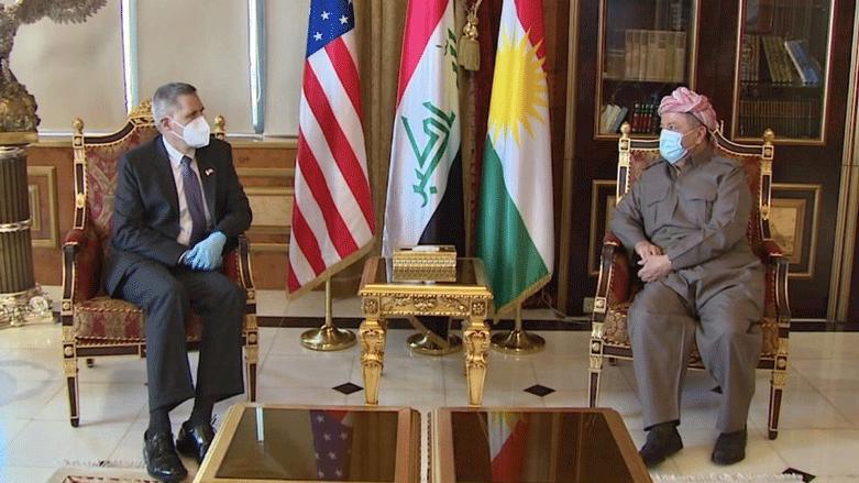   بارزاني للسفير الأمريكي: نقدر اهتمام صناع القرار لدى العراق وكردستان