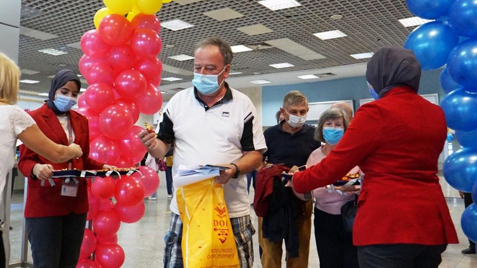   مطار شرم الشيخ يستقبل أولى رحلات «Air moldova» بعد استئناف الحركة الجوية