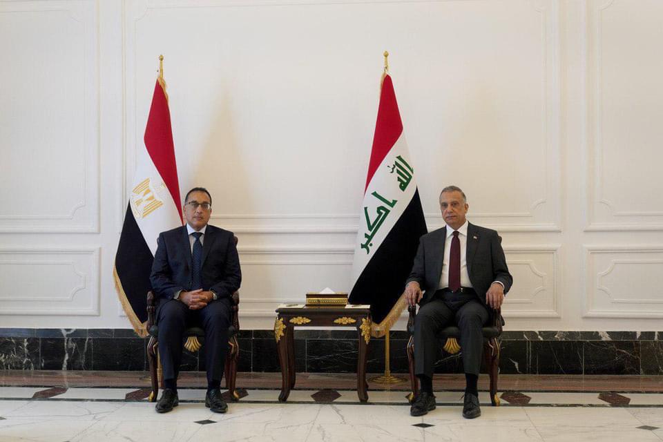   بدء المباحثات المصرية العراقية (صور)