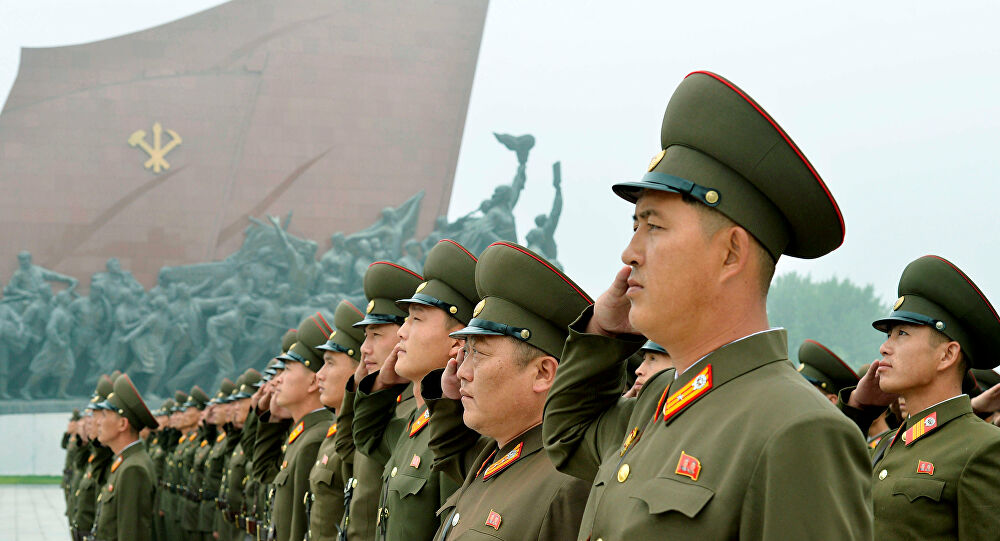   تلفزيون كوريا الشمالية يبث عرضا عسكريا في بيونج يانج