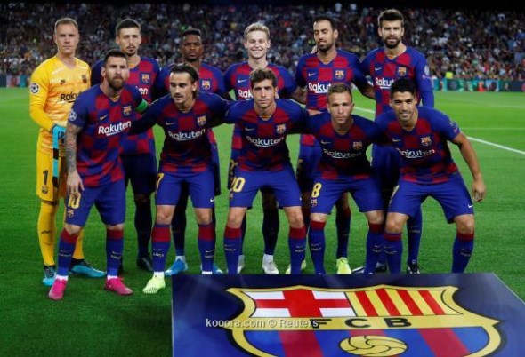   التشكيل الرسمى لنادى برشلونة لمواجهة ريال سوسيداد