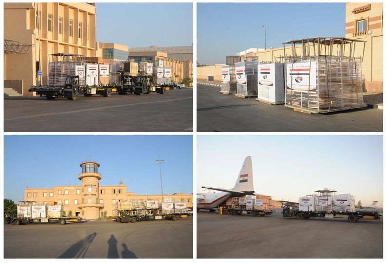   مصر ترسل الرحلة الخامسة من خطوط إنتاج الخبز الميدانية إلى السودان