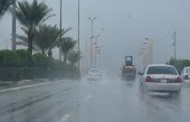   إغلاق طريق الشيخ فضل- رأس غارب بسبب الأمطار الغزيرة