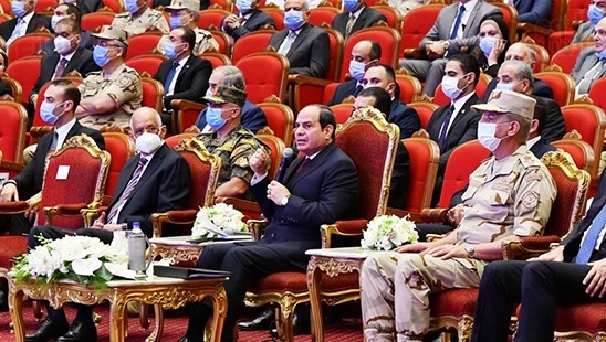   الرئيس السيسي يؤكد أنه لا تصالح مع جماعة الإخوان الإرهابية