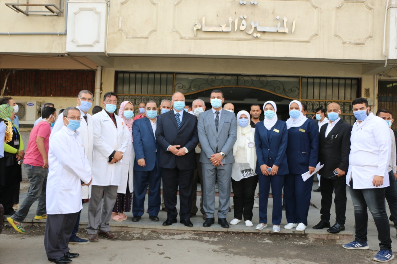   محافظ القاهرة يتفقد مستشفى المنيرة (صور)