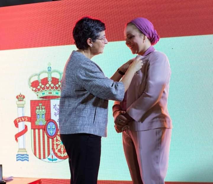   «حقوق المرأة» يهنئ نهاد أبو القمصان على وسام الاستحقاق المدني الأسباني                                                  