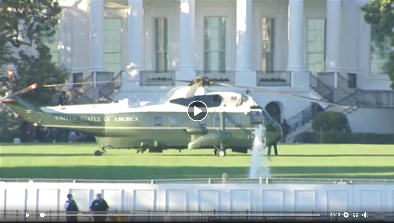   بث مباشر طائرة في البيت الأبيض تستعد لنقل الرئيس الأمريكي دونالد ترامب