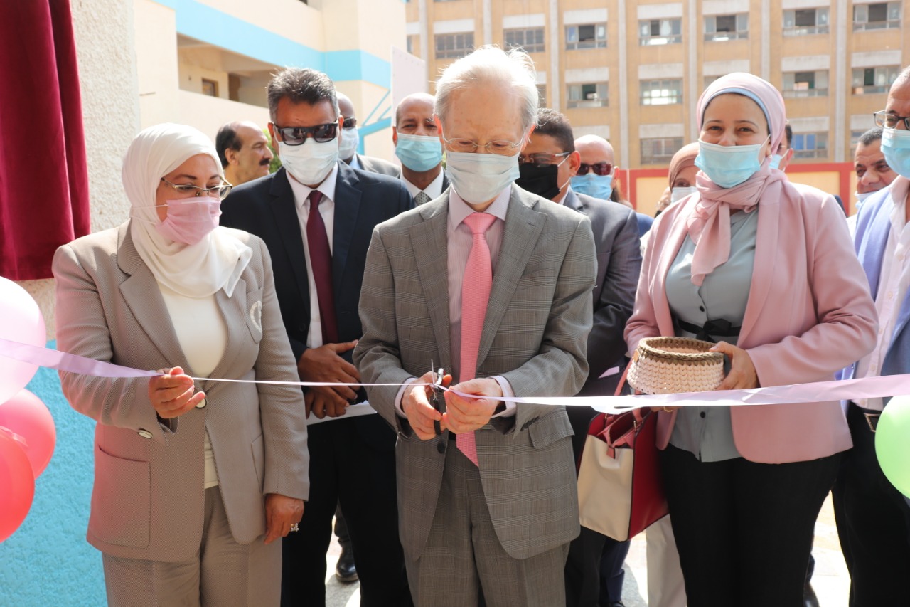   افتتاح مدرسة شهداء بورسعيد الإبتدائية