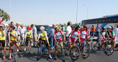   300 متسابقاً يشاركون بمبادرة «لياقتك مناعتك ..دراجتك صحتك» في كفر الشيخ