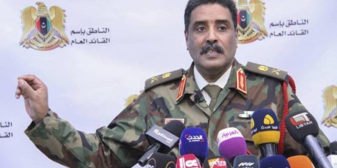   الجيش الليبي: إقصاء تركيا الضمانة الوحيدة لإنجاح المسار السياسي