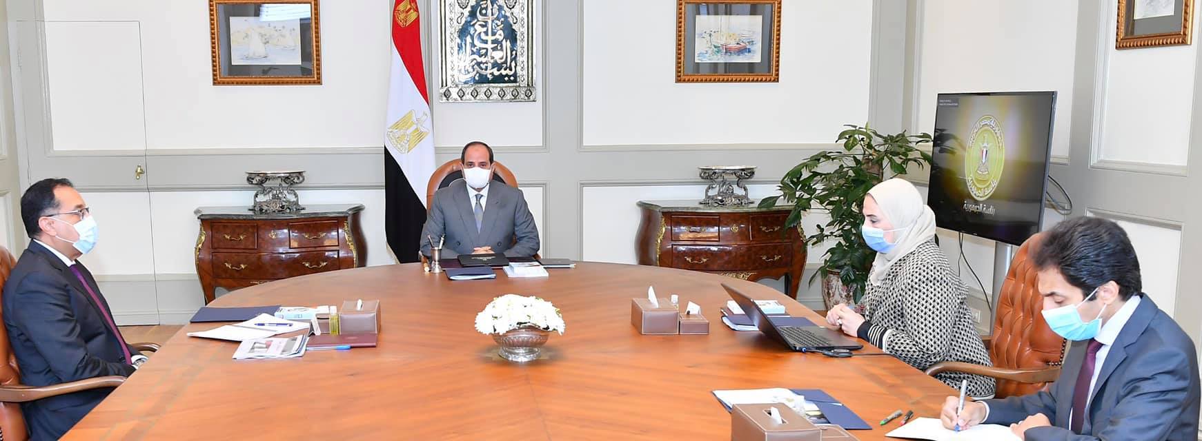   الرئيس السيسى يستعرض المنظومة الموحدة لإنتاج الأطراف الصناعية في مصر