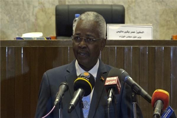   إصابة وزير شؤون مجلس الوزراء السودانى بفيروس كورونا