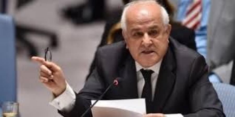   السفير منصور يبعث 3 رسائل متطابقة حول مواصلة الاحتلال انتهاكاته بحق الشعب الفلسطيني