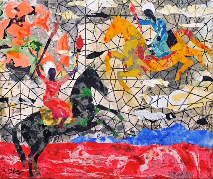   شاهد من البيت ..«على طريق الحرير» للفنان محمد عبلة أونلاين