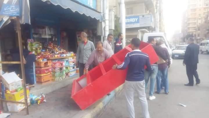   تنفيذ حملة مكبرة لإزالة الإشغالات بمدينة الإسماعيلية