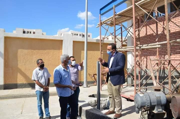   نائب محافظ الاسماعيلية يتفقد عددًا من مشروعات الصرف الصحى فى أبوصوير