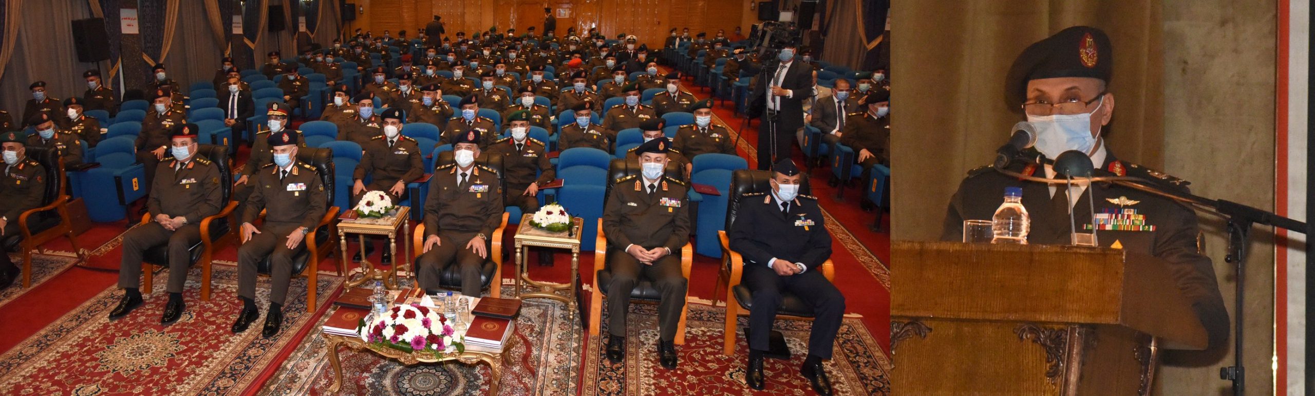   وزير الدفاع يشهد مناقشة البحث الرئيسى لهيئة عمليات القوات المسلحة