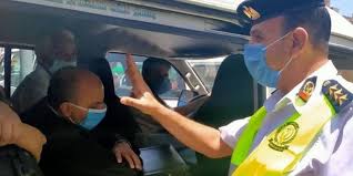   الداخلية: ضبط 4982 سائق نقل جماعي لعدم ارتداء الكمامات