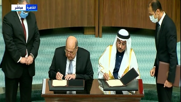   توقيع بروتوكول تعاون بين مجلس الشيوخ والبرلمان العربى