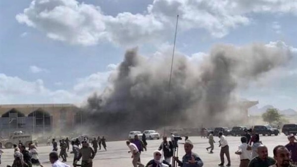   معلومات أولية: طائرة مسيرة استخدمت فى الهجوم على مطار عدن