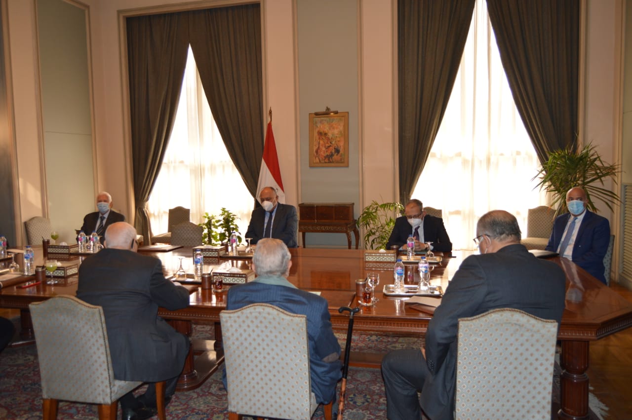   تفاصيل لقاء وزير الخارجية وأعضاء المجلس المصري للشئون الخارجية