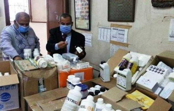   ضبط 530 عبوة دواء بيطري مخالف في حملة تفتيشية بمركز كفر صقر