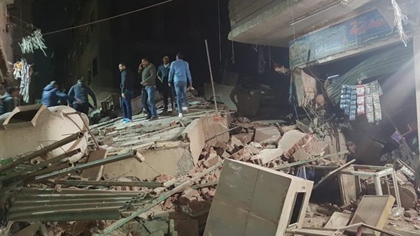   مصرع و إصابة 5 أشخاص في إنهيار منزل جنوب المنيا
