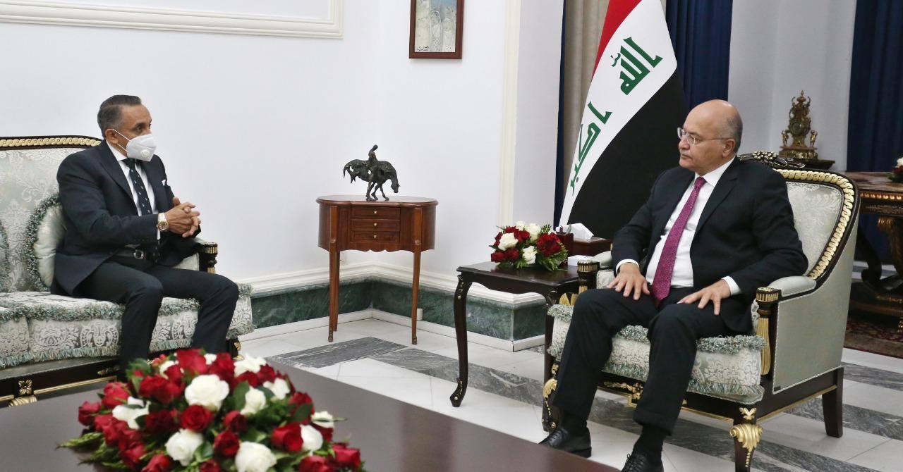   الرئيس العراقي يؤكد حرص دولته على التعاون الثنائي وتعزيز عمل «اللجنة العراقية المصرية المشتركة»