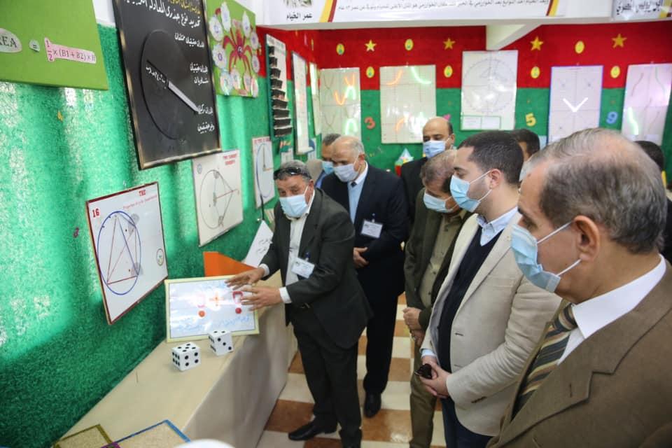   محافظ كفر الشيخ يفتتح الوسائل التعليمية بمعرض الرياضيات