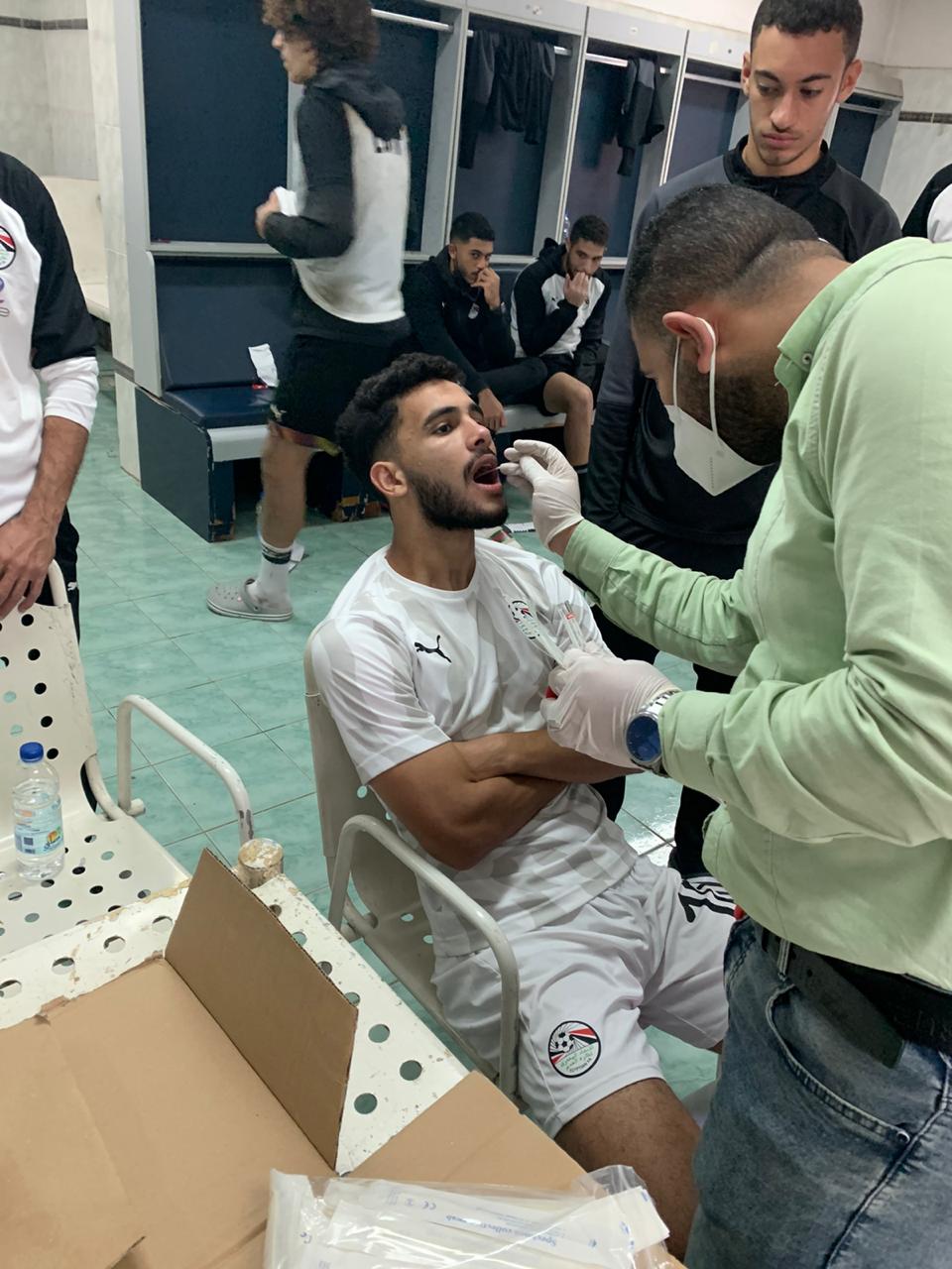   مسحة طبية لمنتخب الشباب استعدادا لمباراة ليبيا