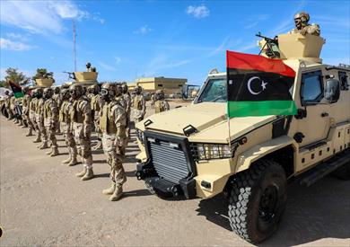  الجيش الليبى يسيطر على معسكر المغاوير فى أوبارى