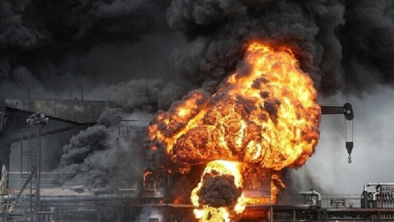   مصدر أمني : اندلاع حريق حقل خباز النفطي في محافظة كركوك