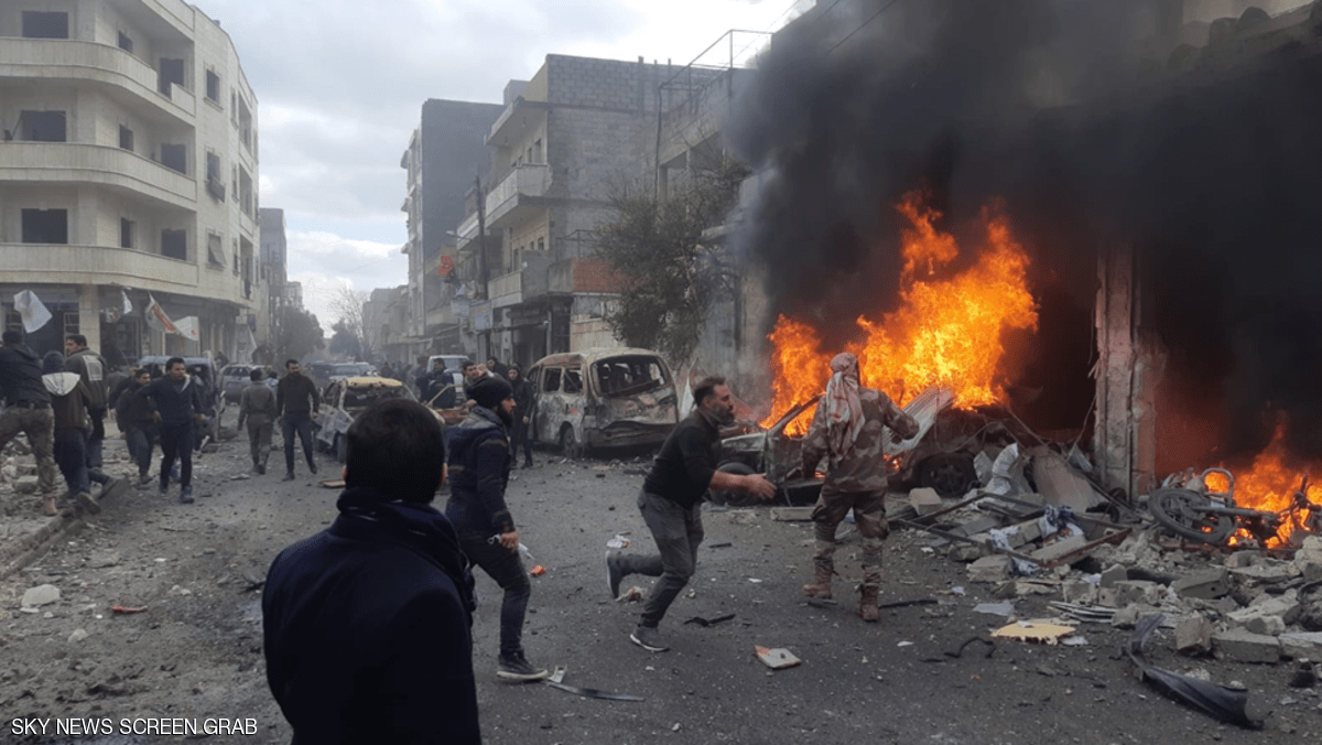   مقتل 6 وإصابة 30 في انفجار سيارة مفخخة بسوريا