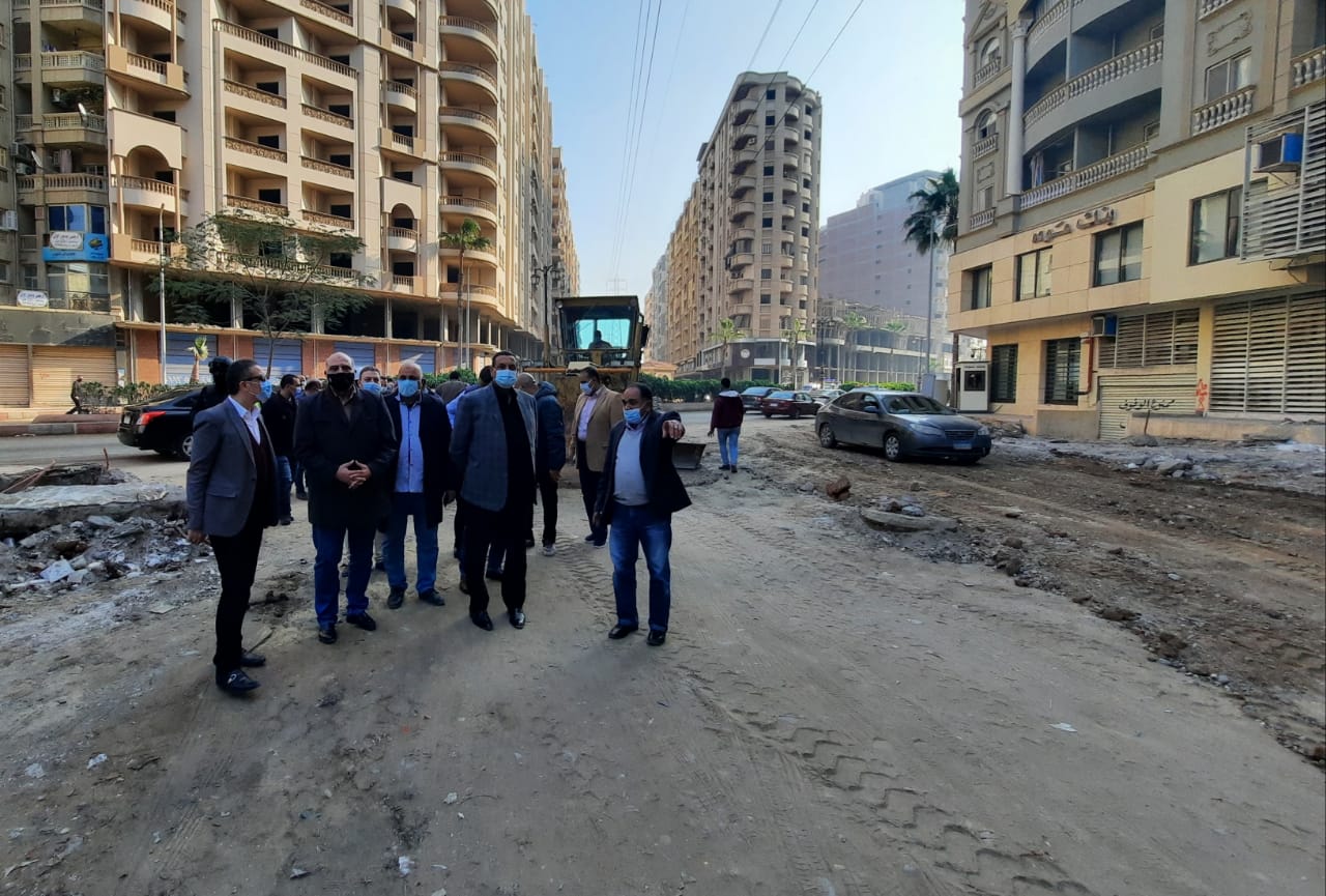   تطوير شارع عبد السلام الشاذلي بدمنهور