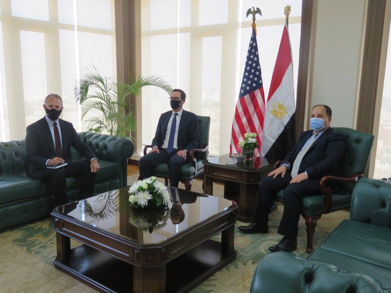   وزير الخزانة الأمريكى: نتطلع إلى تعميق الشراكة الاقتصادية مع مصر