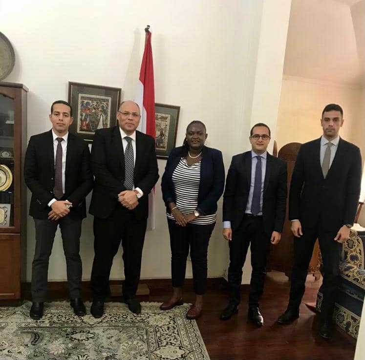   سفير مصر فى دار السلام يلتقى برئيسة مؤسسة القطاع الخاص التنزانية
